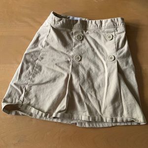 Children’s Place Khaki Uniform Skort